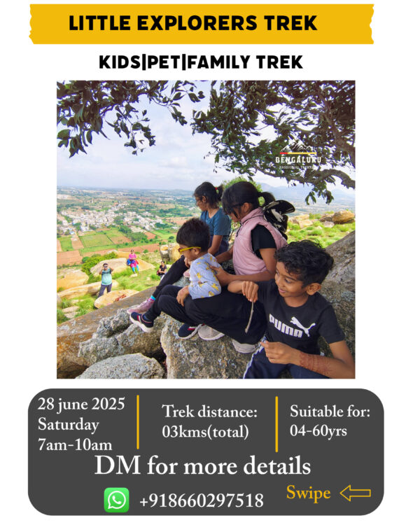 Little explorers trek (kids,pet, family trek)