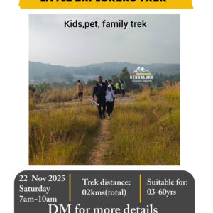 Little explorers trek
